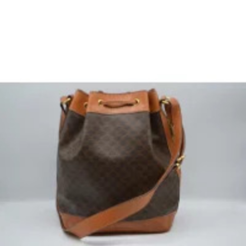 Celine Bag B Drawstring Macadam Leather Shoulder